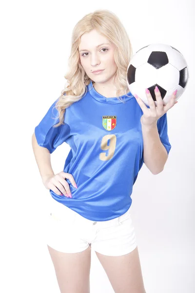 Italy fan. — Stock Photo, Image