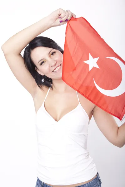 Turkey fan — Stock Photo, Image