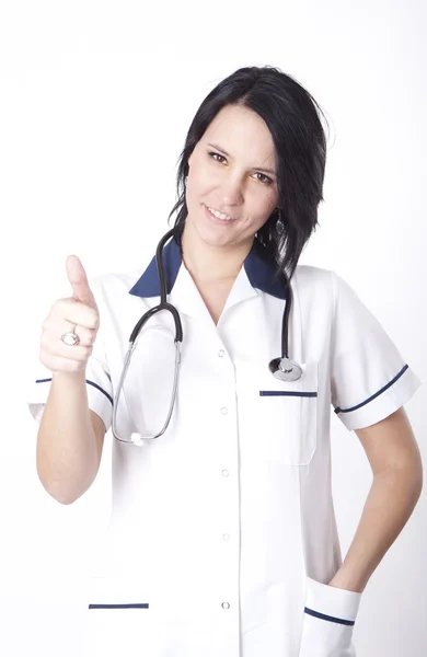 Jovem atraente médico feminino — Fotografia de Stock