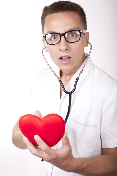 若い魅力的な男性医師 — ストック写真