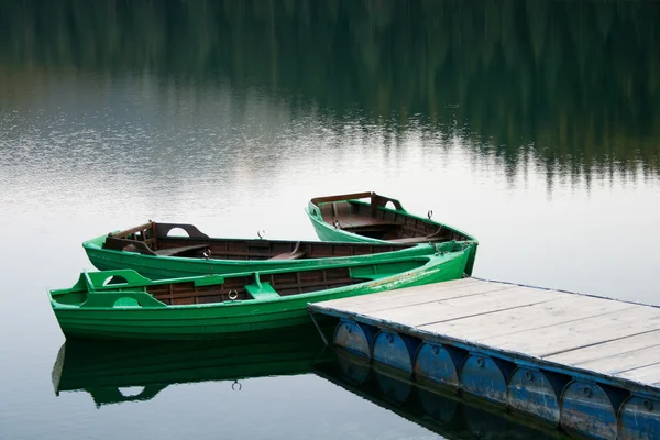 Barcos el lago — Foto de Stock