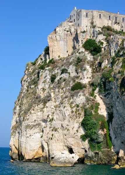 stock image A landscape of the coast of the Gargano
