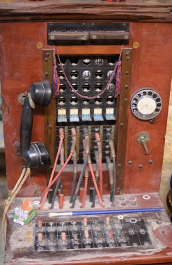 Vintage - oteldeki telefon santralleri