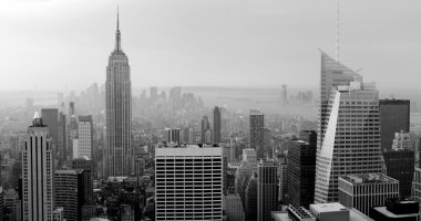 new york şehrinin panoramik görünüm