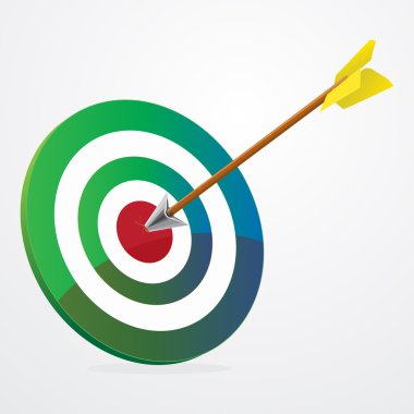 On Target clipart