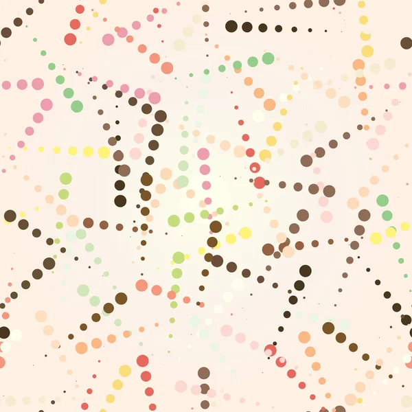 Motif de couleur crème sans couture — Image vectorielle