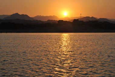 Mısır'daki Sunset