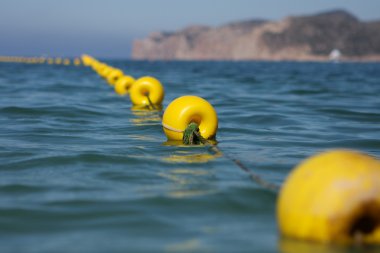 Yellow buoy clipart