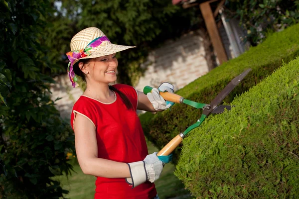 Stock image Gardener woman