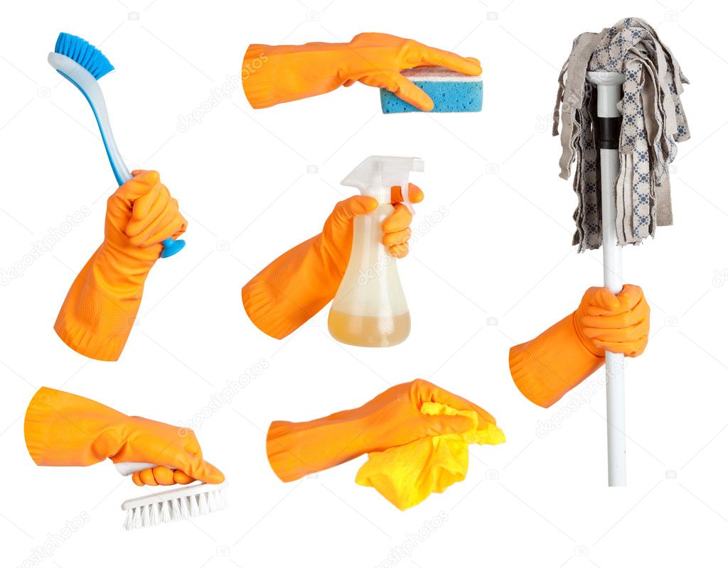 Hand in glove, tool set