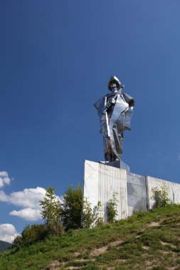 Statue of Janosik clipart