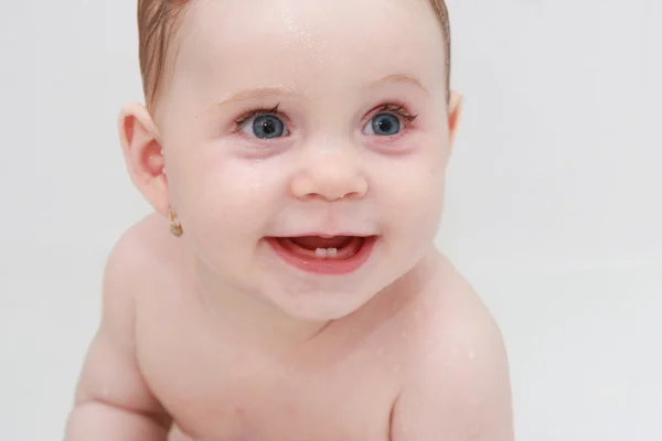 Sonrisa de bebé — Foto de Stock