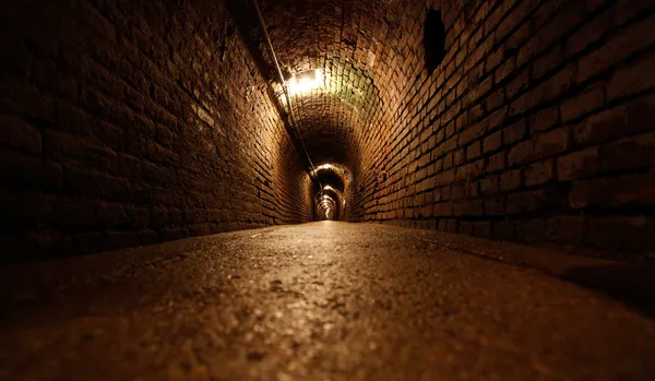Túnel de minas — Foto de Stock