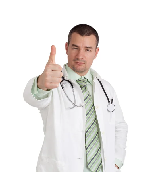 Doktor palec nahoru — Stock fotografie