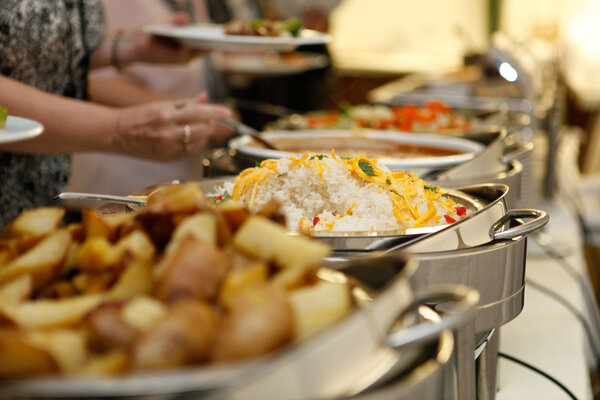 Catering food
