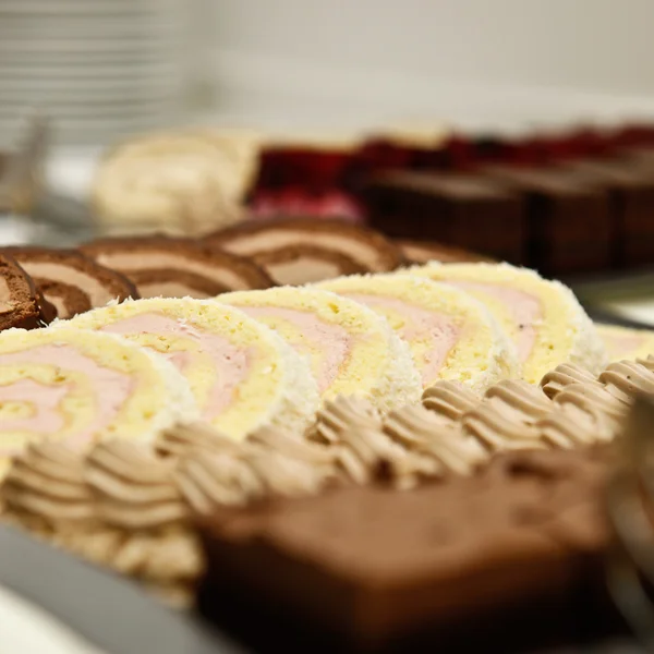Τροφοδοσίας τροφίμων - κέικ — Φωτογραφία Αρχείου