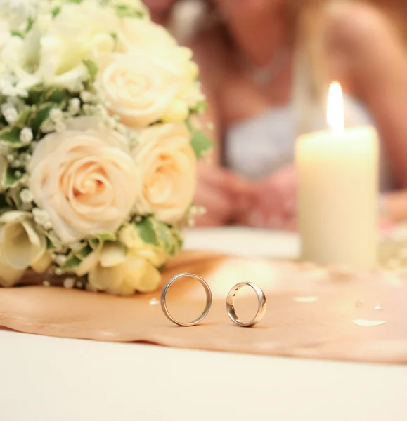 Esküvői részletek — Stock Fotó