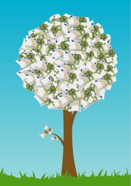 Euro tree clipart