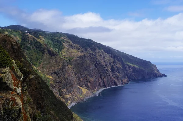 Costo calmo di Madeira — Foto Stock