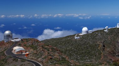 adanın üstündeki astronomik Gözlemevi