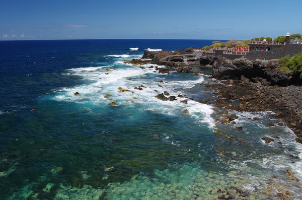 De charmante baai van het eiland la palma — Stockfoto