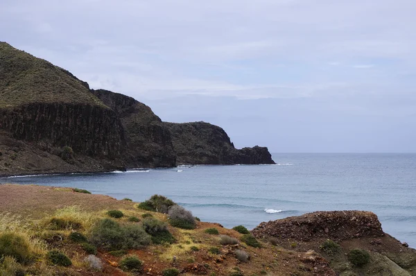 La costa della riserva naturale di Cabo de Gata — Foto Stock