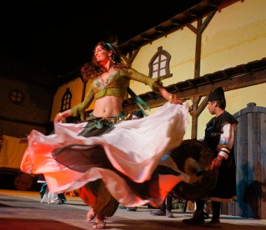 Obidos, Portekiz - 26 Temmuz: cornalusa obidos 2012, ortaçağ pazarında 26 Temmuz 2012 obidos, Portekiz gerçekleştiriliyor.