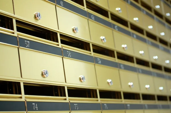 stock image Letter boxes