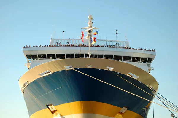 Passagerare kryssningsfartyget Royaltyfria Stockfoton