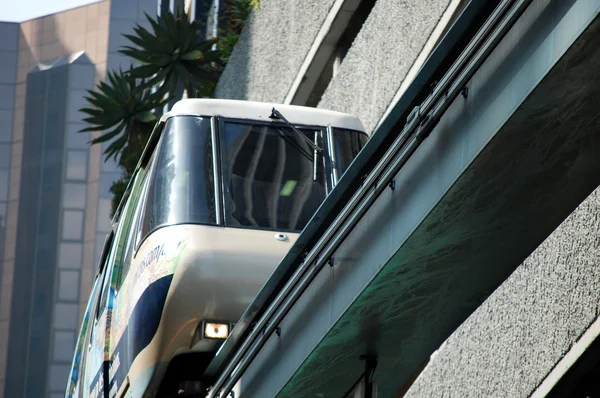 Szynowe monorail — Zdjęcie stockowe