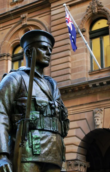 ANZAC soldat Royaltyfria Stockbilder