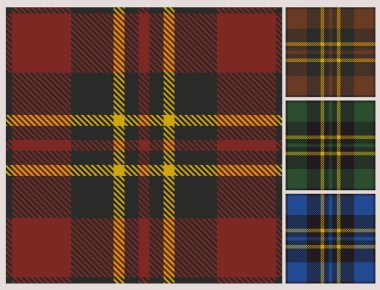 Tartan Seamless Pattern clipart