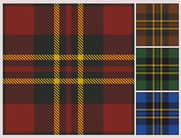 stock vector Tartan Seamless Pattern