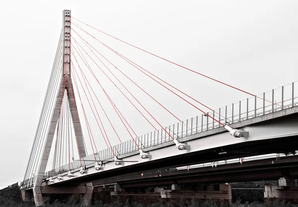 Most nad Łabą — Zdjęcie stockowe