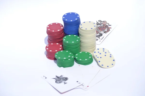 Oyun poker — Stok fotoğraf