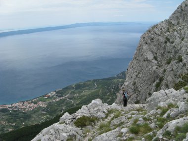 Hırvatistan, biokovo, peyzaj, dağ, Dalmaçya, Avrupa, deniz, turizm, Adriyatik, turist, mavi, sahil, Akdeniz, su, doğa, kıyı şeridi, ufuk, plaj, hedef, dalgalar, kıyı, sahne, güneş,