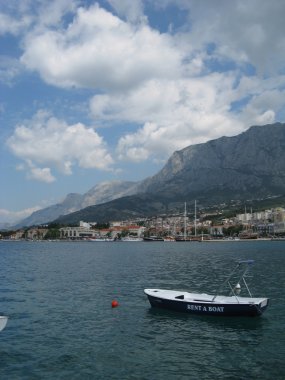 Deniz, makarska, Hırvatistan, Adriyatik, kasaba, Dalmaçya, dağ, seyahat, liman, resort, su, kıyı şeridi, Mimarlık, yapı, peyzaj, turizm, doğa, Akdeniz, damar, şehir, Avrupa, yaz, y