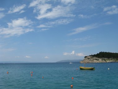 Deniz, makarska, Hırvatistan, Adriyatik, kasaba, Dalmaçya, dağ, seyahat, liman, resort, su, kıyı şeridi, Mimarlık, yapı, peyzaj, turizm, doğa, Akdeniz, damar, şehir, Avrupa, yaz, y