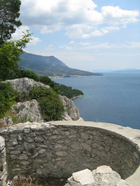 Deniz, makarska, Hırvatistan, Adriyatik, kasaba, Dalmaçya, dağ, seyahat, liman, resort, su, kıyı şeridi, Mimarlık, yapı, peyzaj, turizm, doğa, Akdeniz, damar, şehir, Avrupa, yaz, y