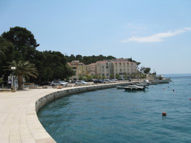 Deniz, makarska, Hırvatistan, Adriyatik, kasaba, Dalmaçya, dağ, seyahat, liman, resort, su, kıyı şeridi, Mimarlık, yapı, peyzaj, turizm, doğa, Akdeniz, damar, şehir, Avrupa, yaz, y