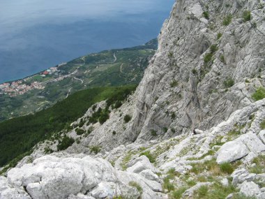 Hırvatistan, biokovo, peyzaj, dağ, Dalmaçya, Avrupa, deniz, turizm, Adriyatik, turist, mavi, sahil, Akdeniz, su, doğa, kıyı şeridi, ufuk, plaj, hedef, dalgalar, kıyı, sahne, güneş,