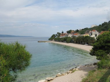 Deniz, makarska, Hırvatistan, Adriyatik, kasaba, Dalmaçya, dağ, seyahat, liman, resort, su, kıyı şeridi, Mimarlık, yapı, peyzaj, turizm, doğa, Akdeniz, damar, şehir, Avrupa, yaz, y