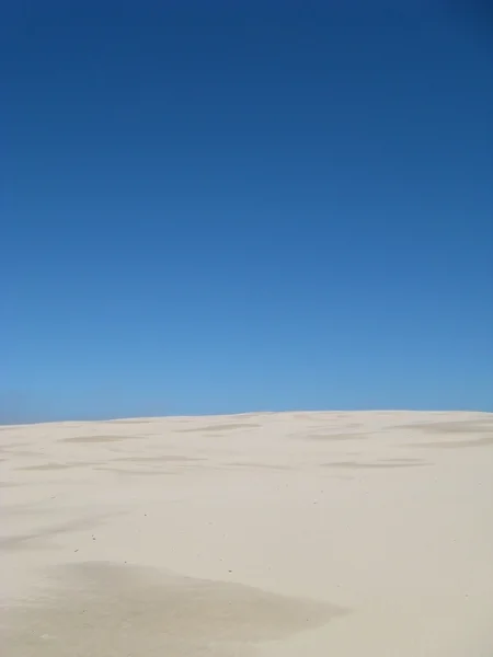 De woestijn Leba in Polen - vakantie in het zand — Stockfoto