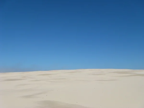 Łeba w Polsce - wakacje w piasek pustyni — Zdjęcie stockowe