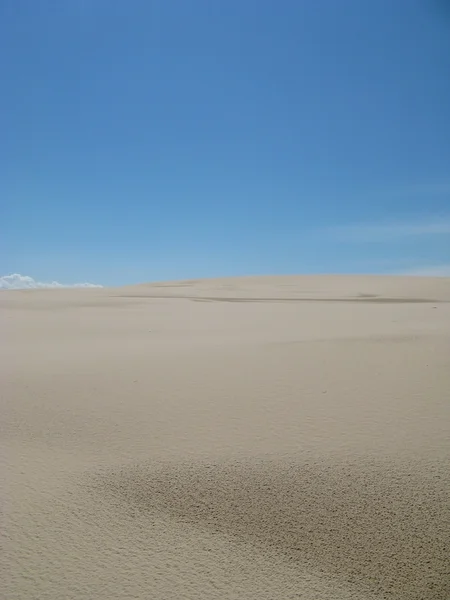 El desierto Leba en Polonia - vacaciones en la arena — Foto de Stock