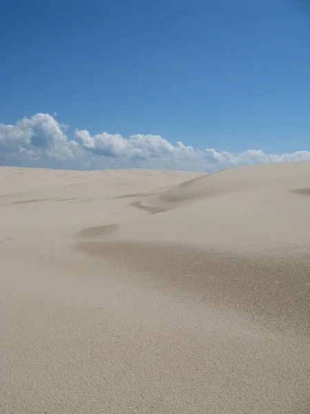Die wüste leba in polen - urlaub im sand — Stockfoto