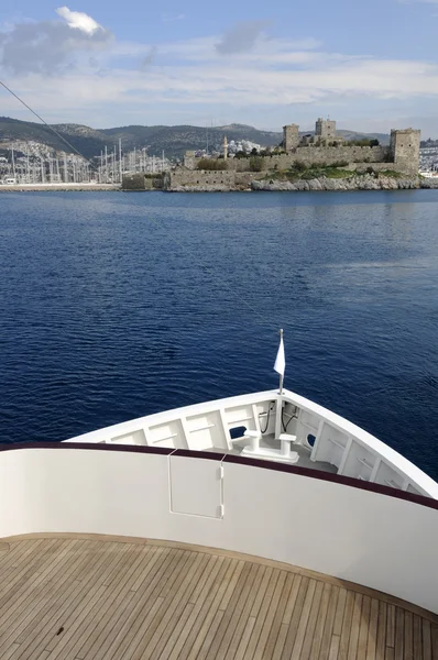 stock image Cruise ship in Bodrum