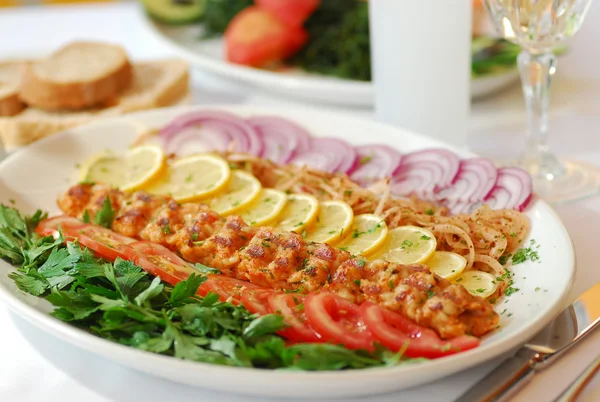 stock image Turkish kebab