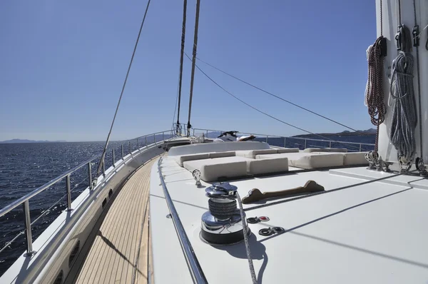Luxury big sailboat