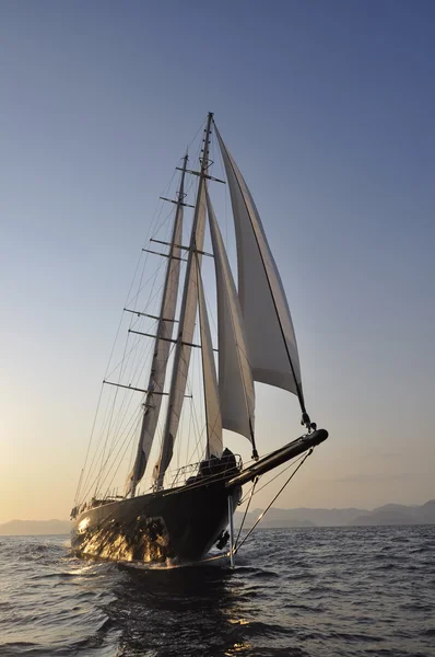 Luxury big sailboat — Stock Photo, Image